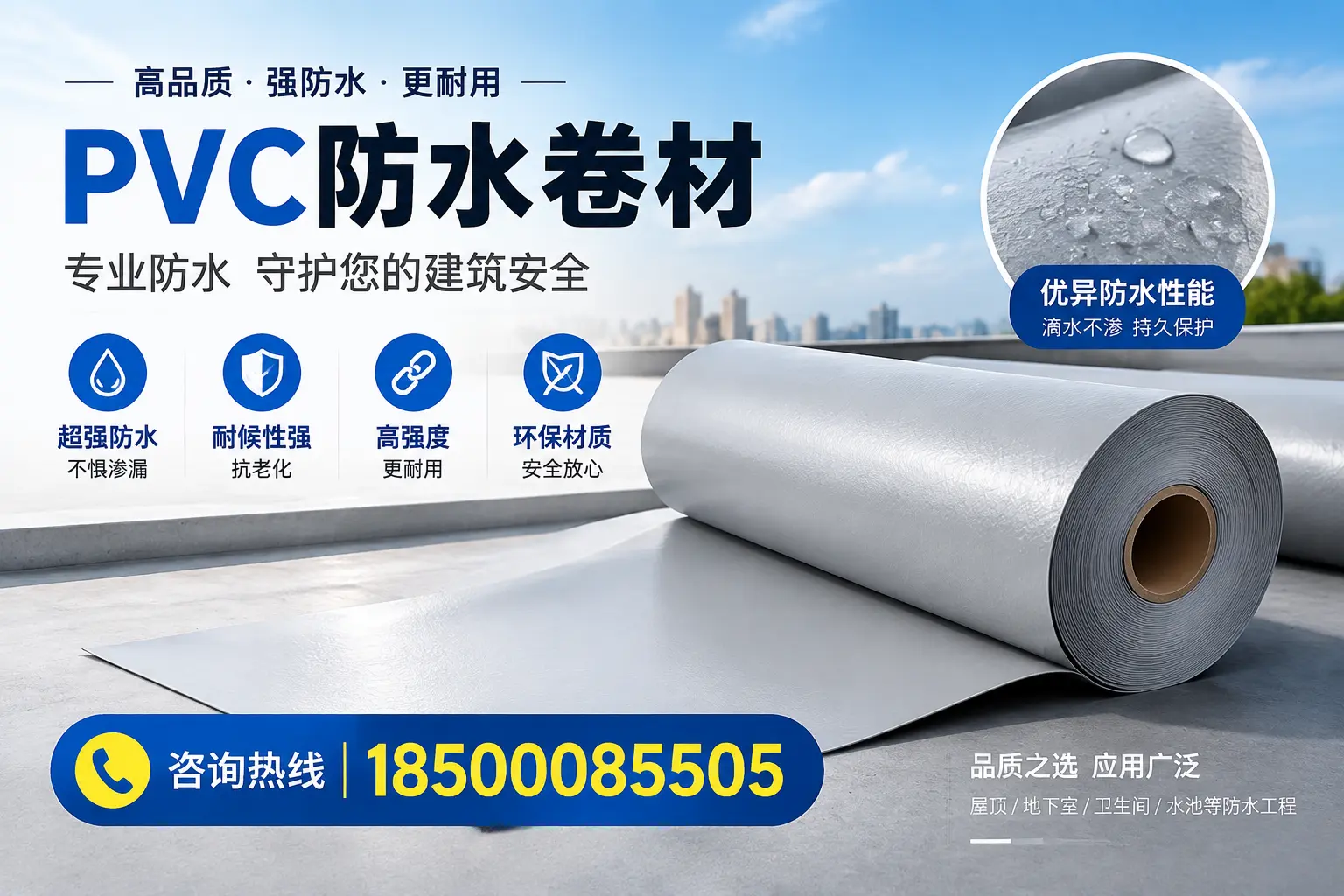 通化地区pvc防水卷材的市场现状与发展趋势